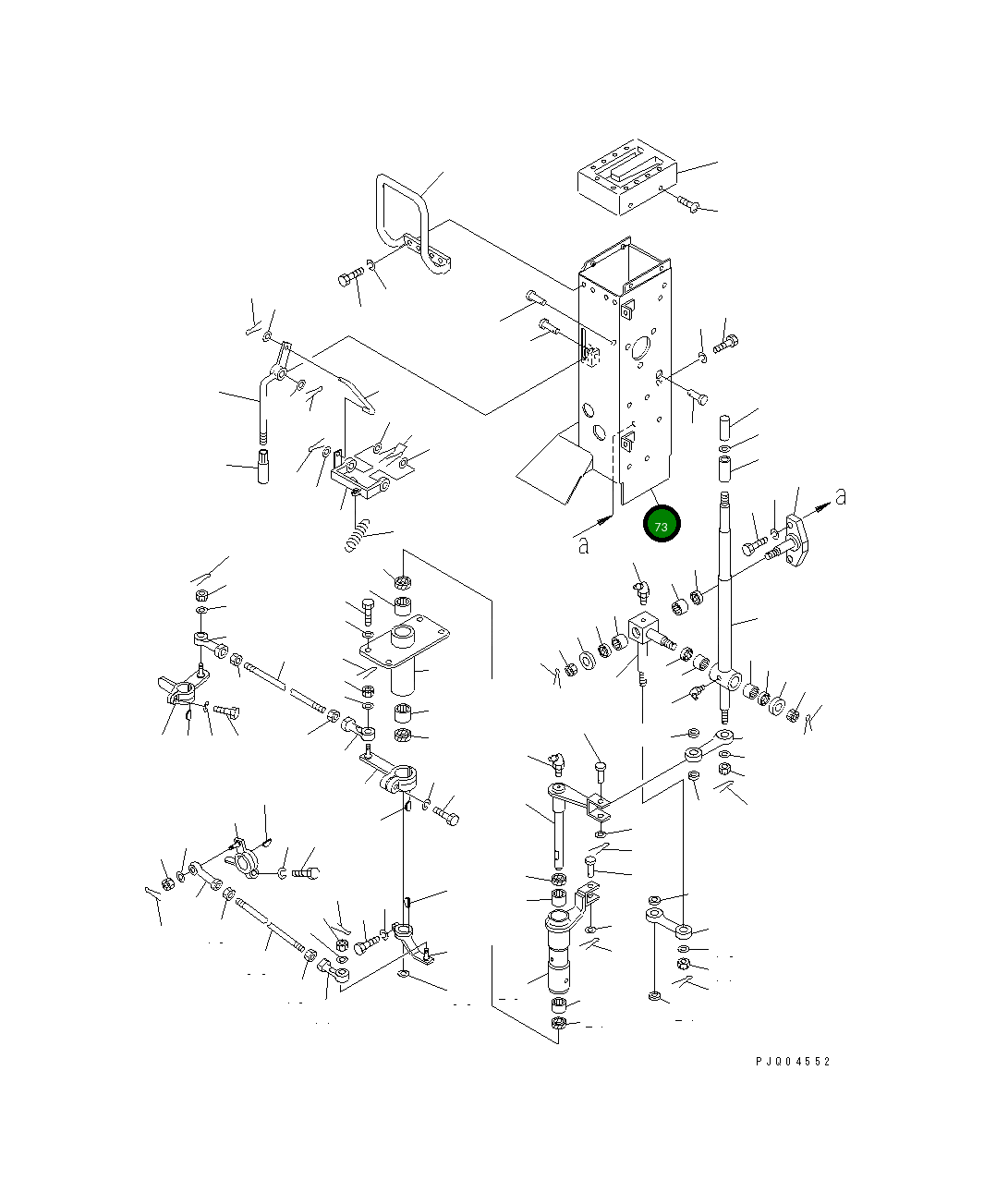 Корпус 175-43-41112 Komatsu
