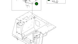 Кронштейн 11Y-54-24731 Komatsu