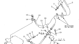 Шланг 104-40-38431 Komatsu