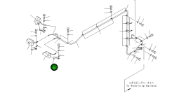 Кронштейн 21T-06-32410 Komatsu
