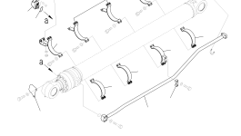 Кронштейн 707-88-46580 Komatsu