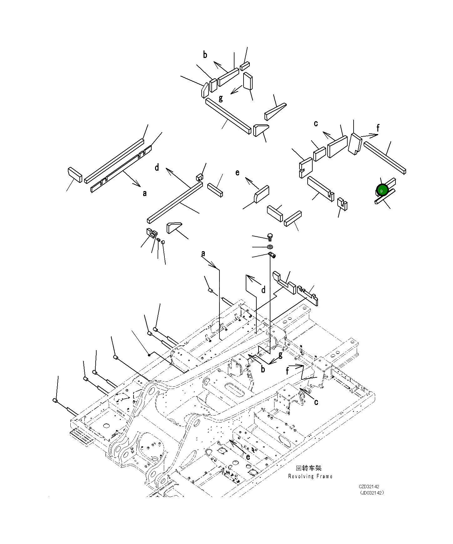 Лист 21M-46-21820 Komatsu
