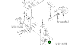 Палец 22D-09-11170 Komatsu
