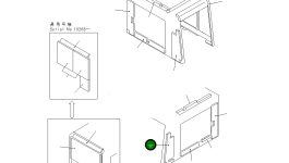 Лист 415-54-24670 Komatsu