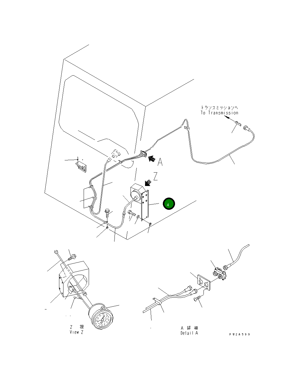 Кронштейн 567-86-71140 Komatsu