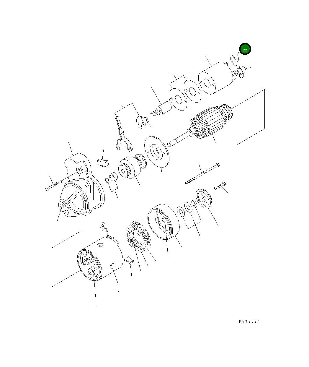 Колпак YMX21145858 Komatsu