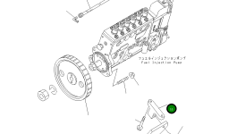 Кронштейн 6733-71-3310 Komatsu
