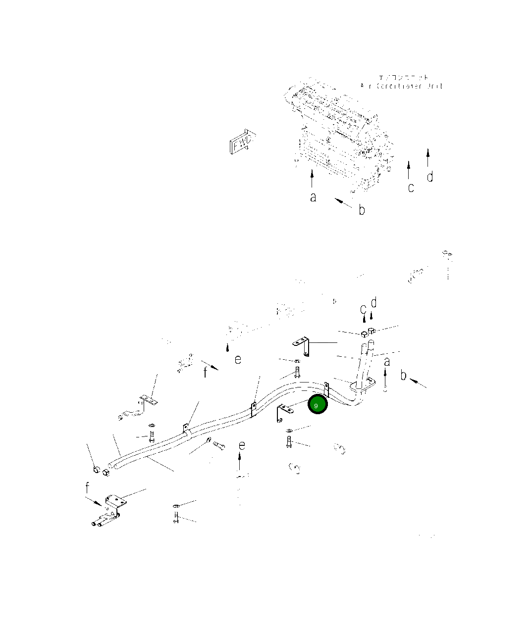 Кронштейн 419-07-55460 Komatsu
