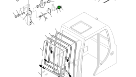 Палец 21D-54-13761 Komatsu