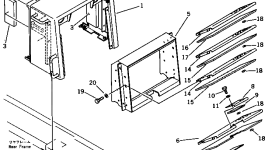 Кронштейн 418-Z90-1421 Komatsu