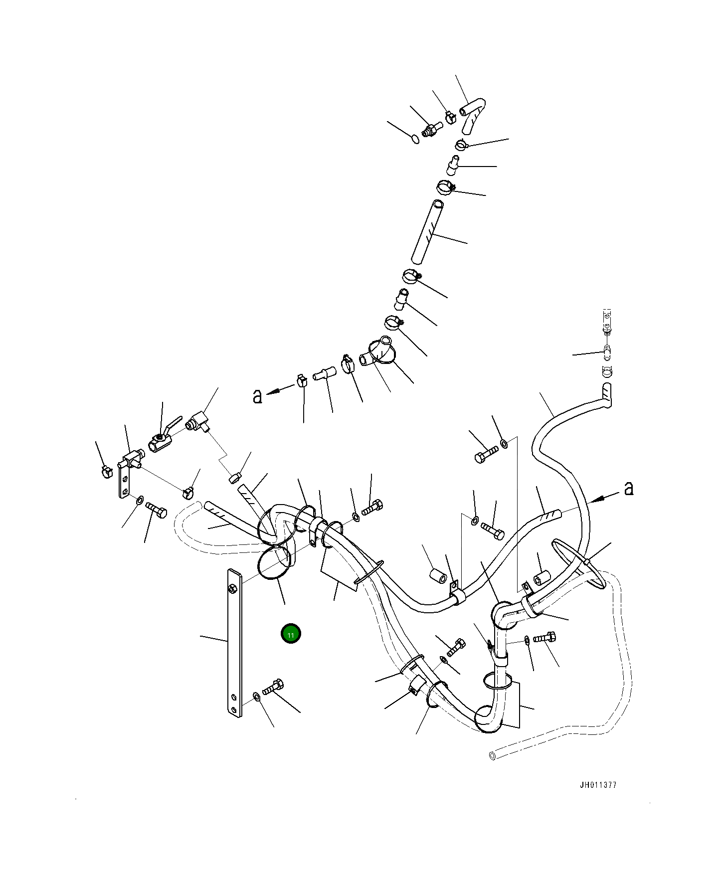 Лента 1340361410 Komatsu