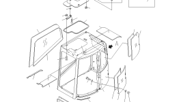 Кронштейн 21J-54-16350 Komatsu