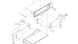 Кронштейн 8287-54-2141 Komatsu