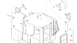 Ограждение 421-56-H3960 Komatsu