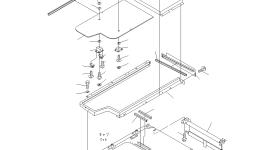 Кронштейн 21J-54-17191 Komatsu