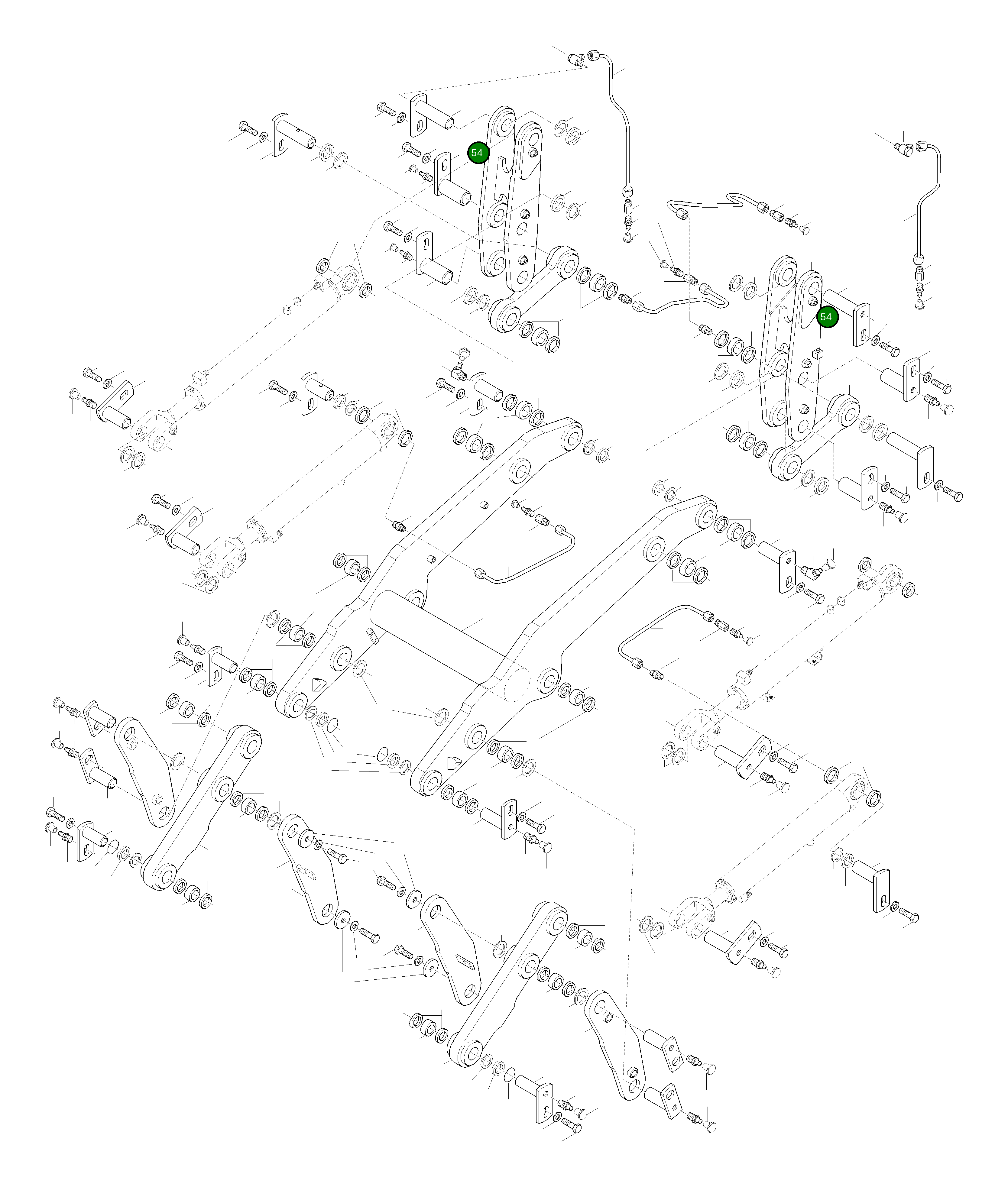 Палец 42Y-T80-H520 Komatsu