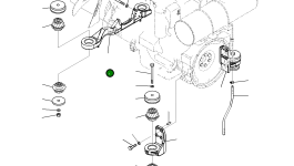 Кронштейн 208-01-71111 Komatsu