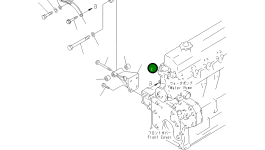 Кронштейн 6206-81-6550 Komatsu