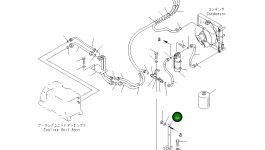 Кронштейн 23E-809-1240 Komatsu