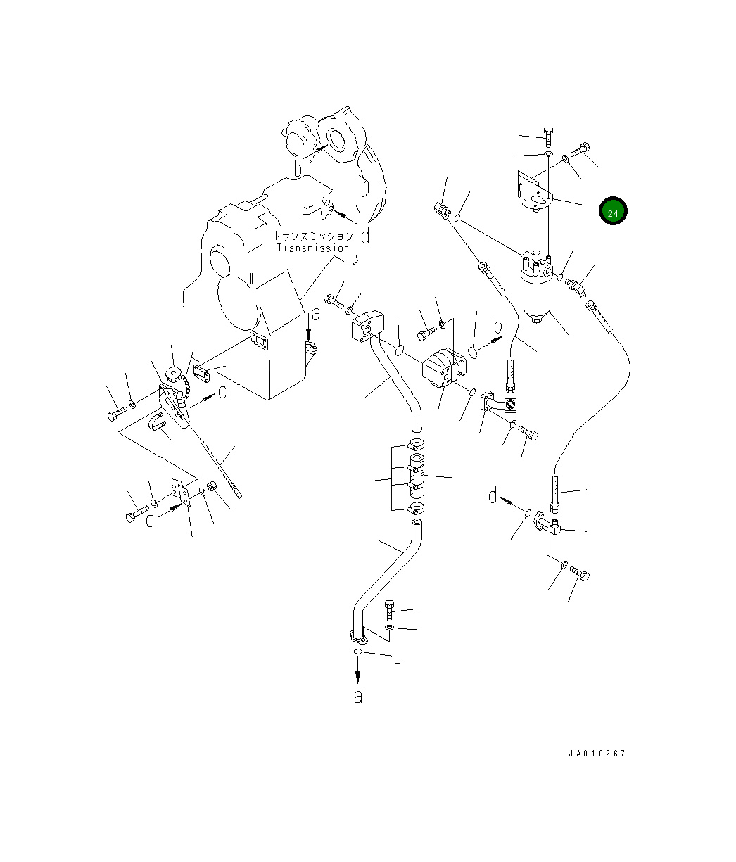 Кронштейн 235-16-46122 Komatsu