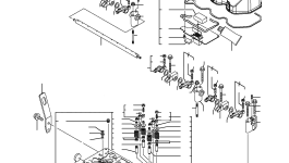 Крышка клапанов YM123907-11320 Komatsu