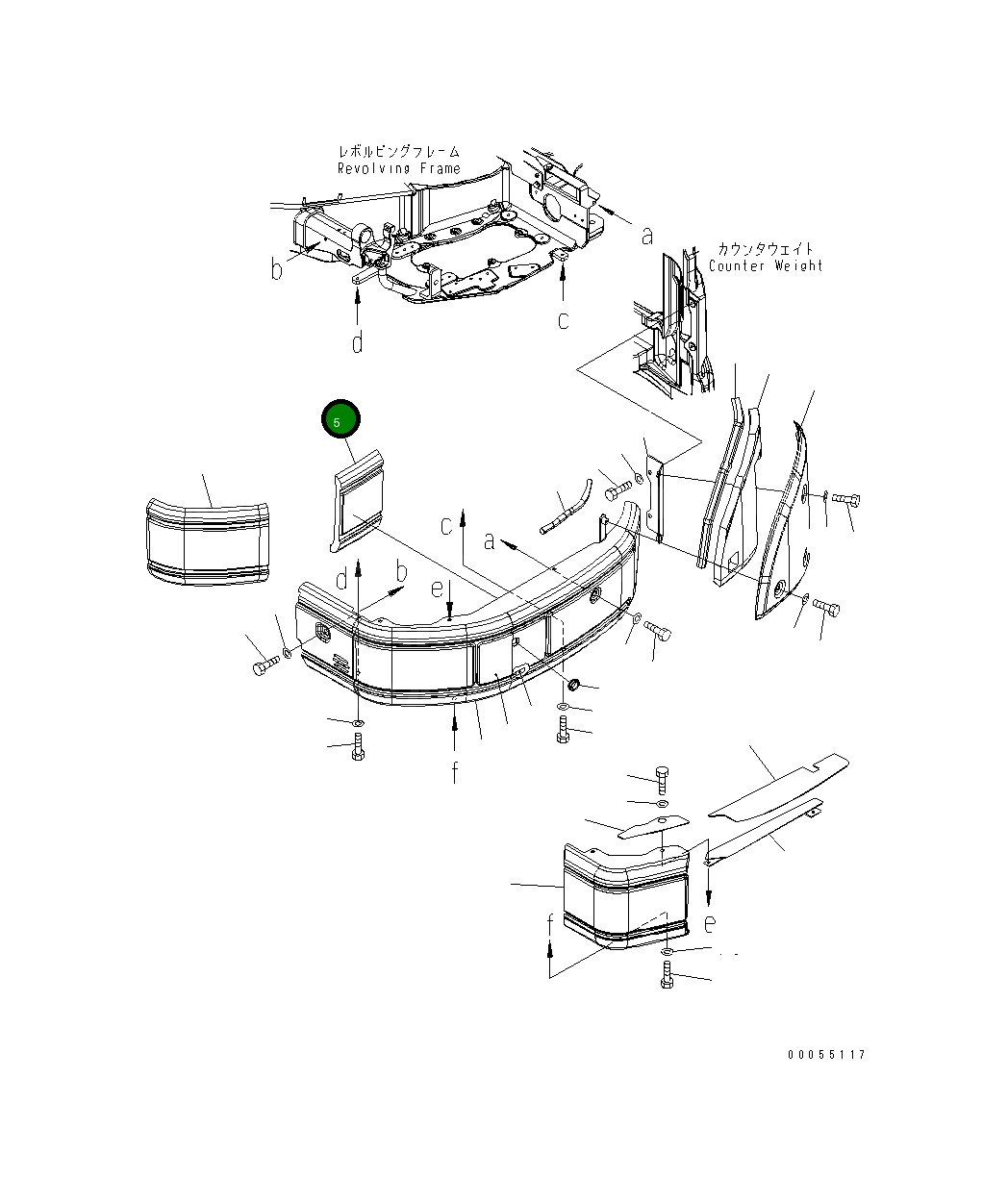 Лист 22F-54-22920 Komatsu