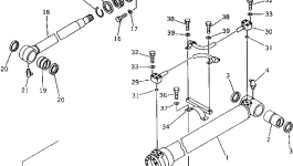 Кронштейн 707-88-95620 Komatsu