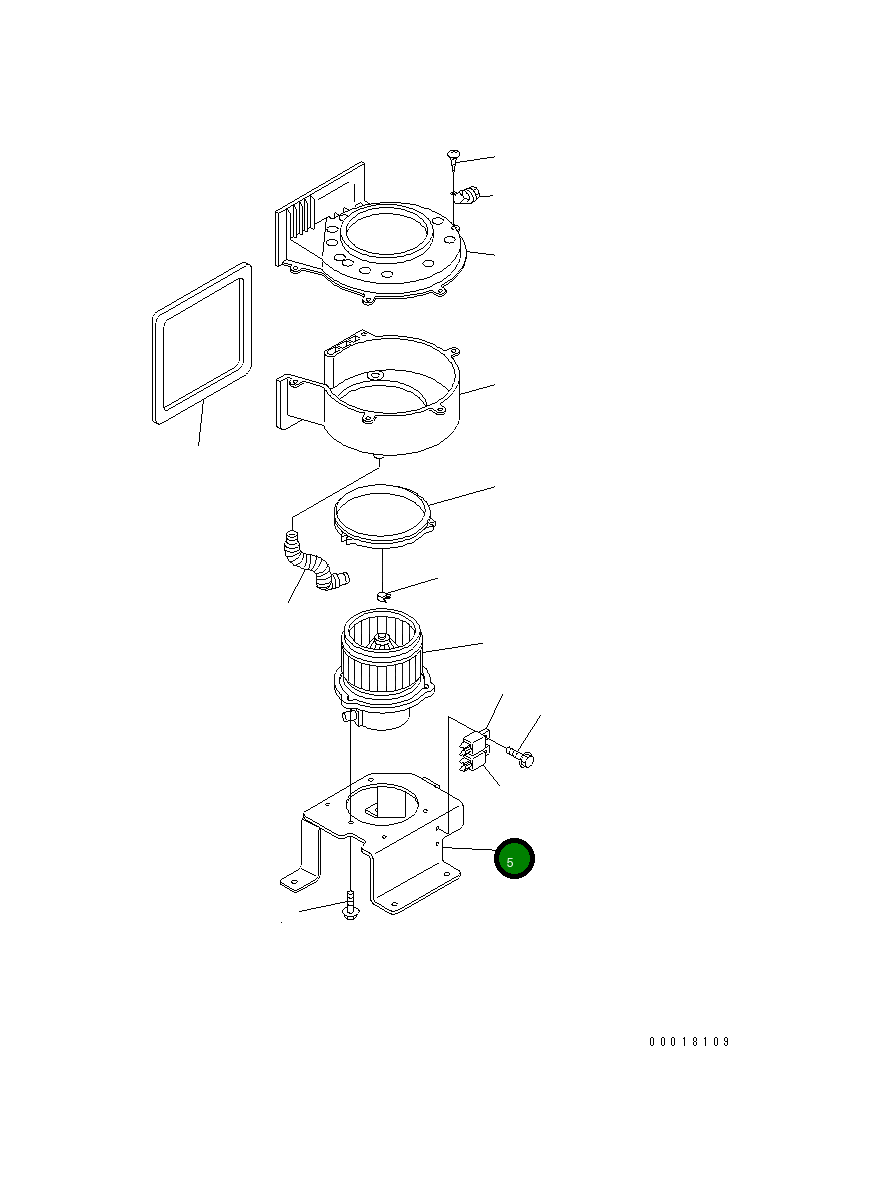 Кронштейн ND146535-1320 Komatsu