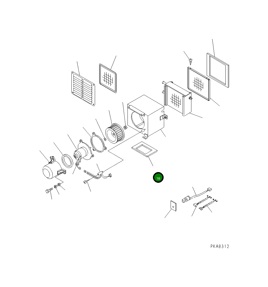 Набивка ND146623-7151 Komatsu