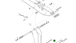 Палец 2123-1913 Komatsu