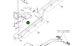 Кронштейн 569-95-84410 Komatsu