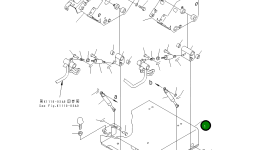 Кронштейн 20T-54-81411 Komatsu