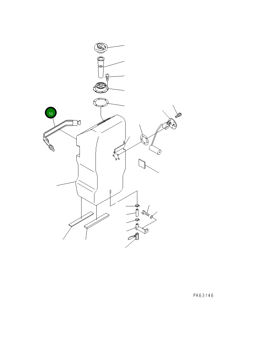 Лента 20M-04-81240 Komatsu