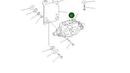 Кронштейн 421-64-35110 Komatsu