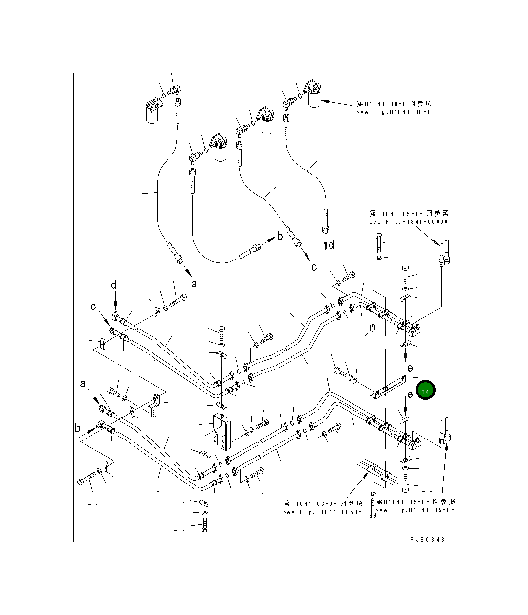 Кронштейн 21T-62-86540 Komatsu