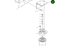Кронштейн 6151-51-5190 Komatsu