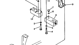 Кронштейн 207-970-3251 Komatsu