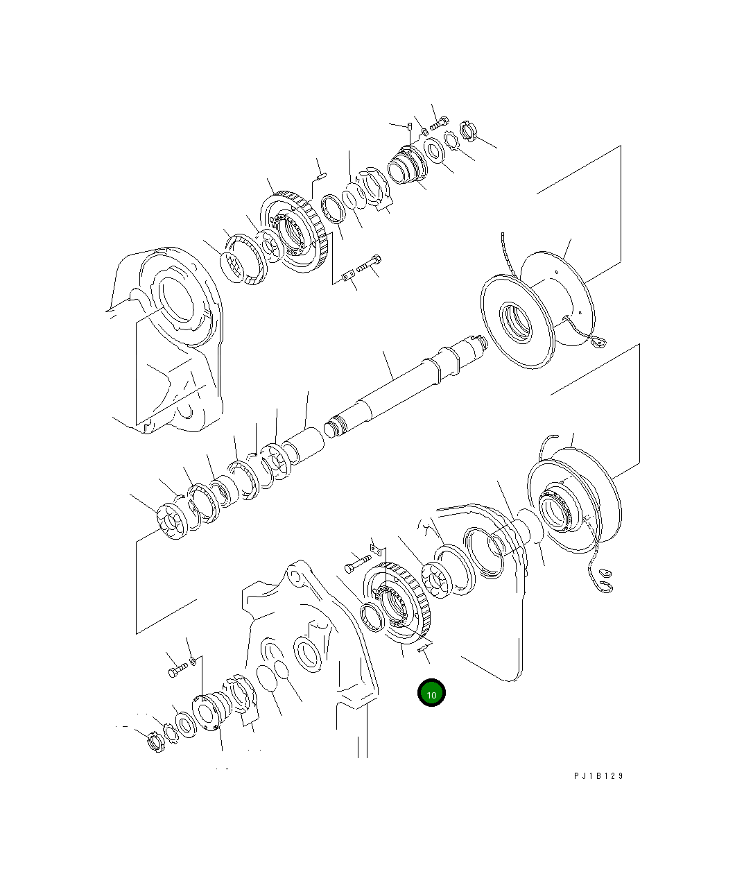 Палец 176-76-11790 Komatsu