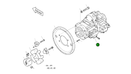 Насос 401-00347 Komatsu