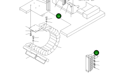 Клеммный блок 262-96-71150 Komatsu