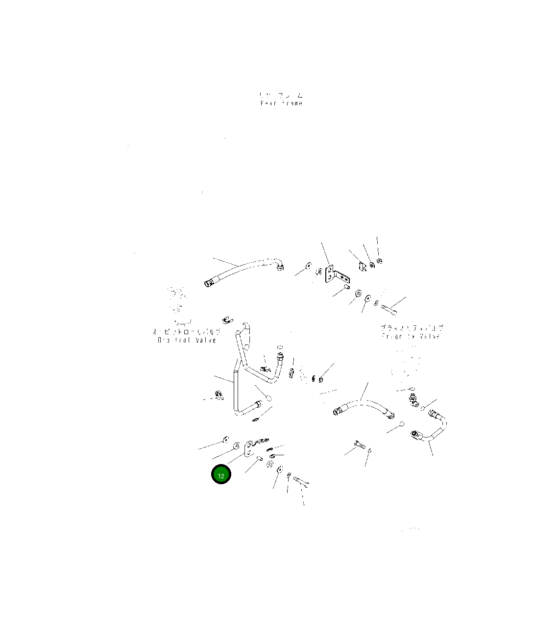 Кронштейн 419-62-52520 Komatsu