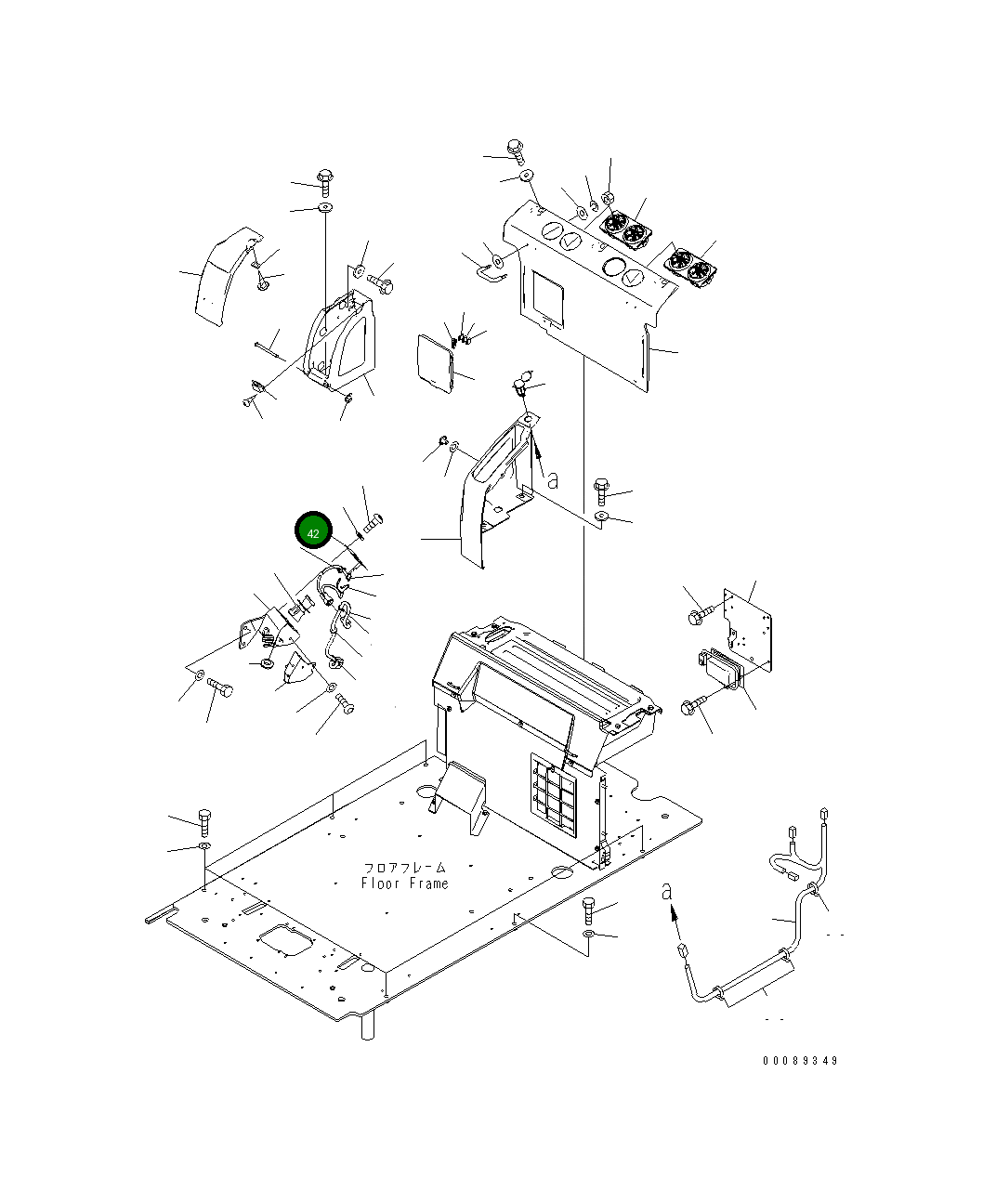 Лампа 22B-06-23280 Komatsu