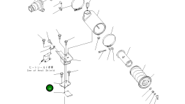Кронштейн 6732-11-9110 Komatsu
