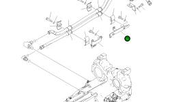 Кронштейн 421-62-41180 Komatsu