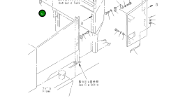 Кронштейн 26C-54-13150 Komatsu