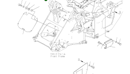 Кронштейн 421-46-54110 Komatsu