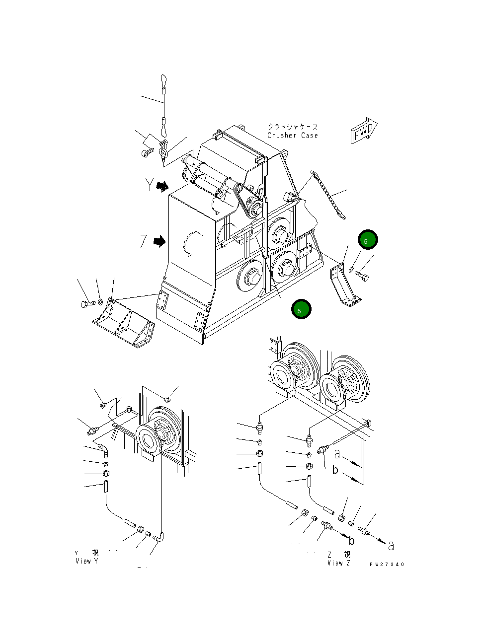 Кронштейн 8255-70-1412 Komatsu