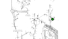 Кронштейн 23B-03-33410 Komatsu