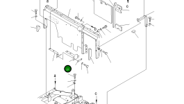 Лист 201-54-74132 Komatsu