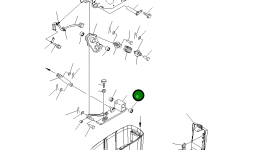 Кронштейн 20J-43-1214A Komatsu